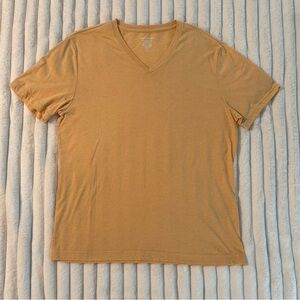 Men's Banana Republic Pale Orange V-Neck